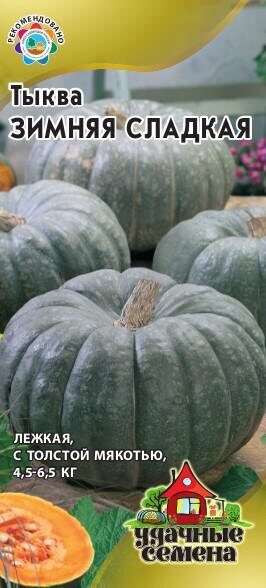 Тыква Зимняя сладкая Удачные семена 2г (Гавриш)