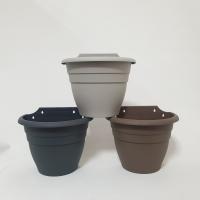 Горшок настенный 4,5л в ассортименте 31*26см (СС)