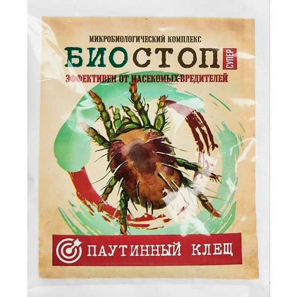 БИОСТОП СУПЕР паутинный клещ 25гр (Биотехнологии)(40шт)