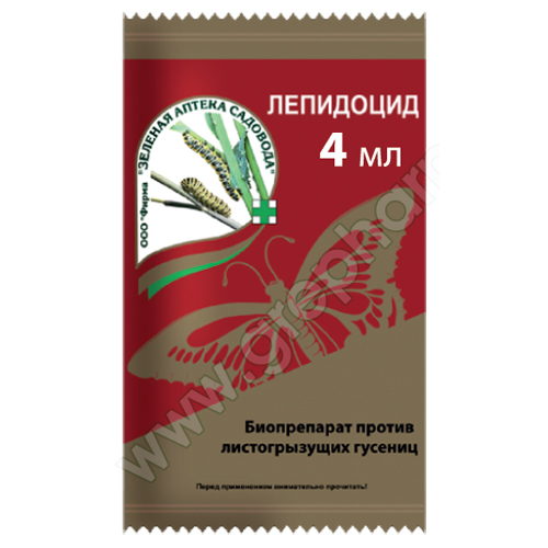 Лепидоцид 4мл (Зеленая Аптека)(150шт)