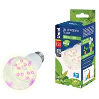 Лампа для фотосинтеза Uniel 15W Е27 Лампа для фотосинтеза Uniel 15W Е27