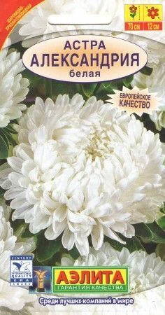 Астра Александрия Белая однолетник 0,1г (Аэлита)