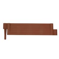 Ограждение Садовая доска плюс 2,2м (4секции) В13см (Мастер Сад)