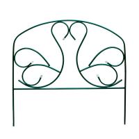 Заборчик мет садовый Лебедь В-0,7м Ш-0,8м Д-4м 5секций (ВС)