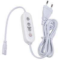 Таймер с вилкой и разъемом для лампы Uniel 220В Таймер с вилкой и разъемом для лампы Uniel 220В