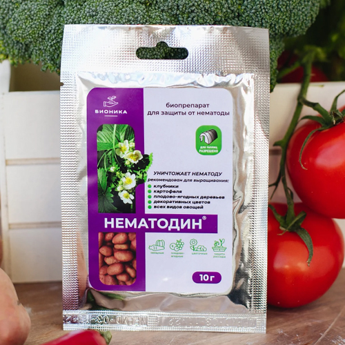 Нематодин против нематоды 10г (Бионика) Нематодин против нематоды 10г (Бионика)