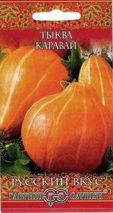 Тыква Каравай Русский вкус 2г (Гавриш) Тыква Каравай Русский вкус 2г (Гавриш)