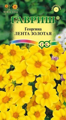 Георгина Лента золотая однолетник 0,2г (Гавриш) Георгина Лента золотая однолетник 0,2г (Гавриш)