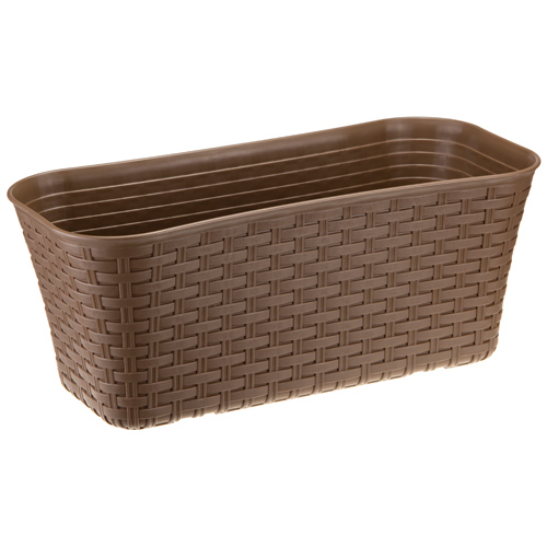 Ящик 40 см Ротанг бежевый 3225 (М-пласт)(10шт) 