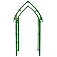 Арка Теремок Ш-0,98м В2,44м Г-0,63м труба 16мм зеленый (ВС)