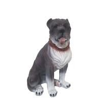 Садовая фигура бульдог в ошейнике 12021 (64х35см) (М)