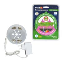 Лента для рассады и цветения светодиодная Uniel 15W 2м  Лента для рассады и цветения светодиодная Uniel 15W 2м
