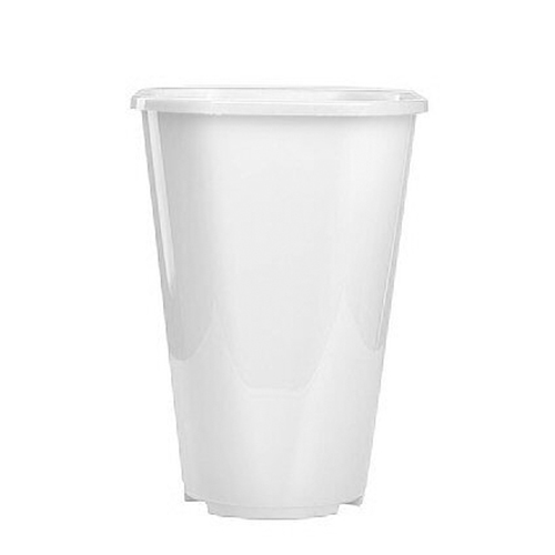 Горшок 3л Роза д14 белый (5Р)(30шт)