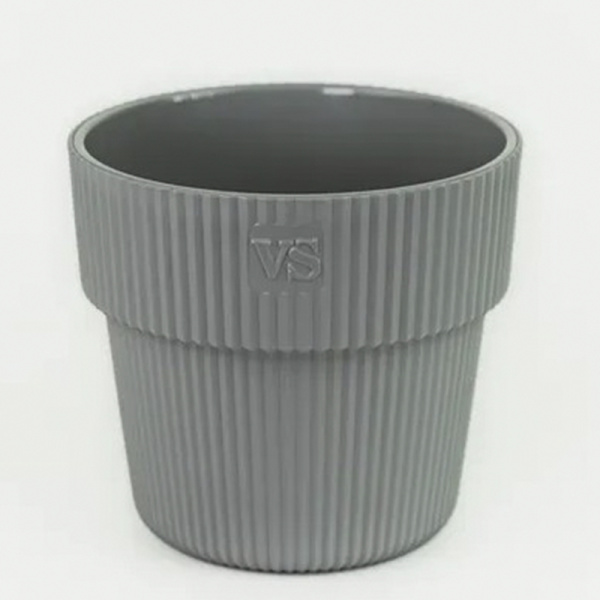 Алемар 2,4л серый с дренажной системой (Крассула)(17шт)