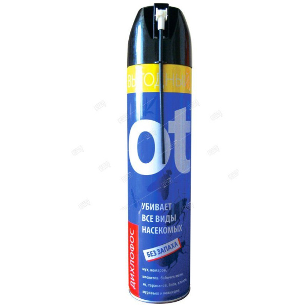 Аэрозоль 600мл Дихлофос Рубит без запаха (ЛЕТТО)(12шт)