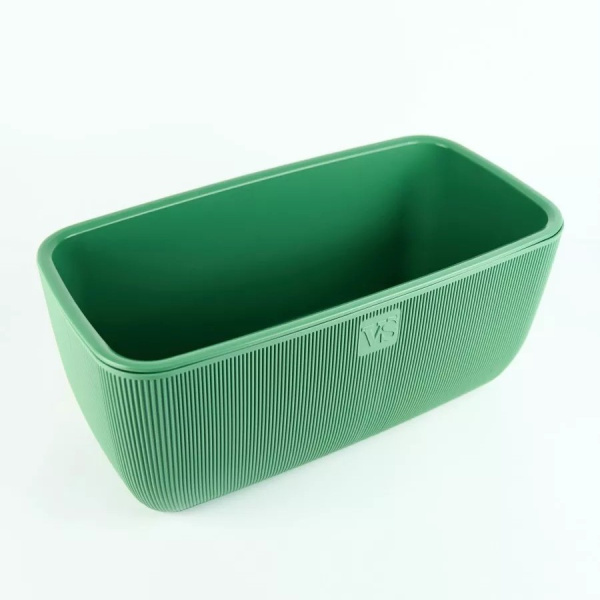 Ящик балконный Фабио 9,5л зеленый (Крассула)(4шт)