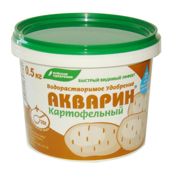 Акварин Картофельный 0,5кг ведро  (БХЗ)(12шт)