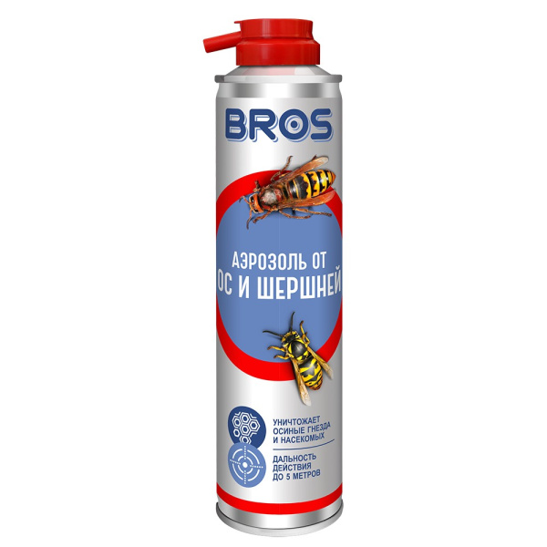 Брос Аэрозоль от ос и шершней 300мл (12шт)