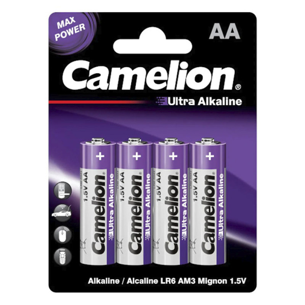 Элемент питания Camelion LR6 пальчиковый 1шт (Cоюз) Элемент питания Camelion LR6 пальчиковый 1шт (Cоюз)