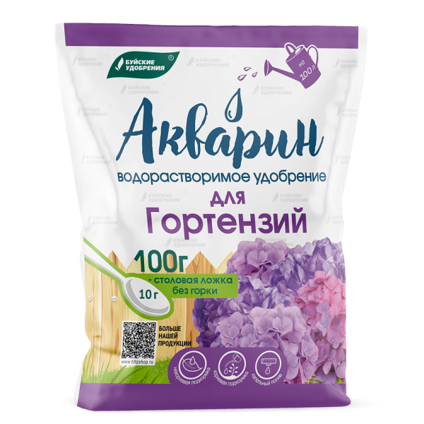 Акварин Для гортензий 100г (БХЗ)(20шт)
