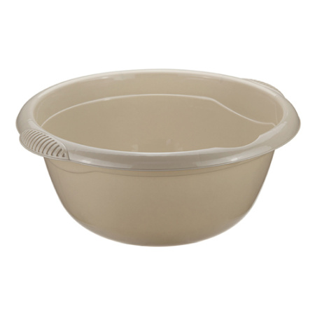 Таз 10л пласт Латте 2506 (30шт) (М-пласт)