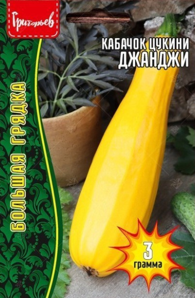 Кабачок Джанджи цукини Большая грядка 3г (Ред.сем)