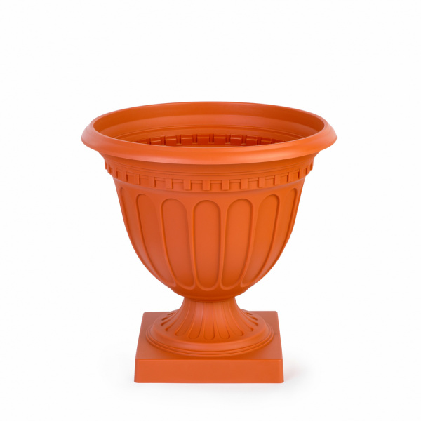 Вазон Олимпия 12л коричневый 9034 (Альтерн)(5шт)