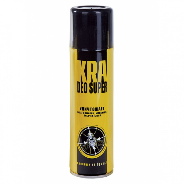 Аэрозоль 300мл Кра Део Супер от мух комар (24шт)(Ваше Хоз)