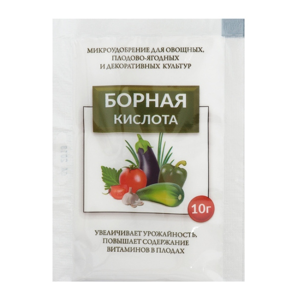 Борная кислота 10г (Домен)(150шт)