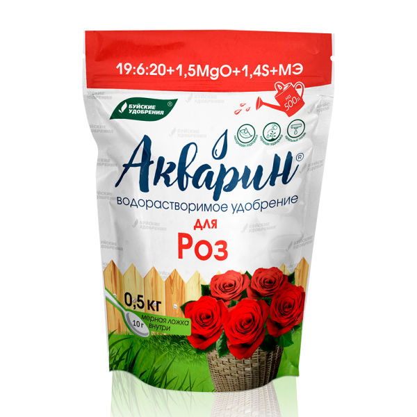 Акварин Для роз 0,5кг (БХЗ)(12шт)