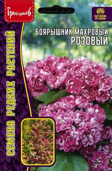 Боярышник розовый махровый 3шт (Ред.Сем.)