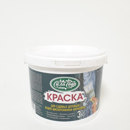 Краска 3кг акриловая (Домен)(4шт)