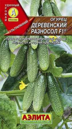 Огурец Деревенский разносол F1 10шт (Аэлита)