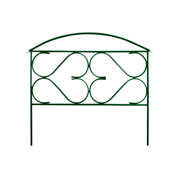 Заборчик мет садовый Дачный плюс В-0,5м Ш-0,63м Д-3,15м 5секций (ВС)