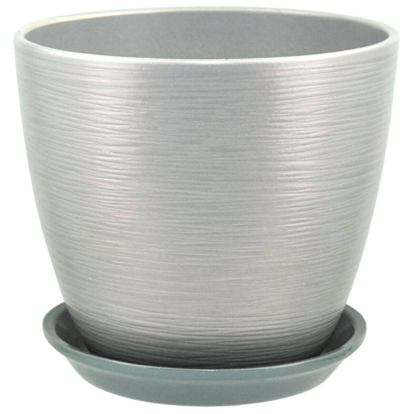 Бутон перламутр серый 5л 21см РС56/4 (СА)