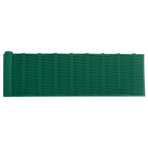 Забор декоративный Лоза зеленый 2,4м (4секции) В18см (Мастер Сад)(12шт)