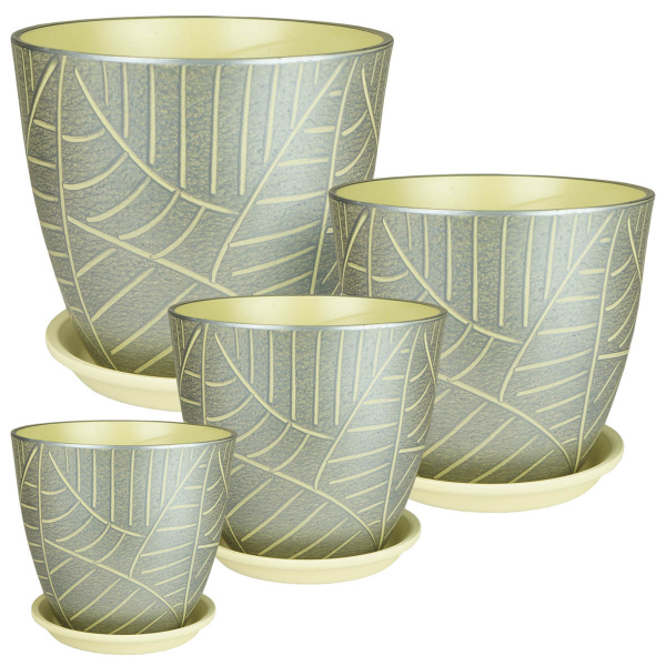 Бутон листья серый 5л 21см РС160/4 (СА)                