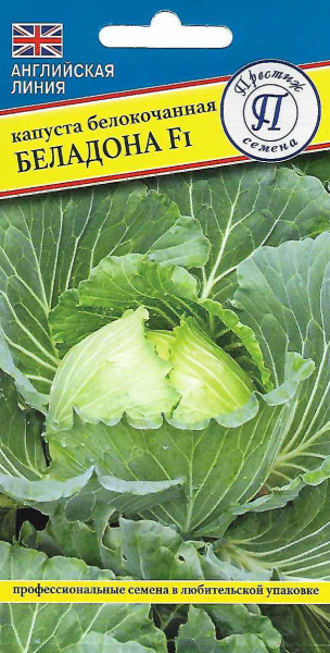 Капуста белокочанная Беладона F1 10шт (Престиж)