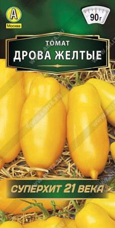 Томат Дрова желтые 20шт (Аэлита)