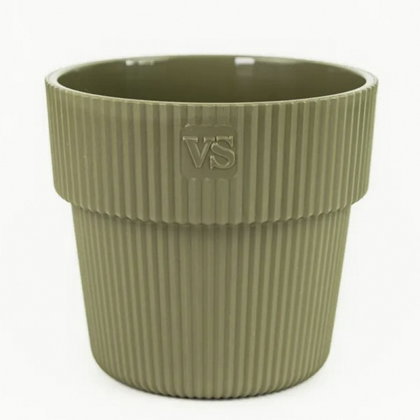 Алемар 4,8л оливка с дренажной системой (Крассула)(5шт)