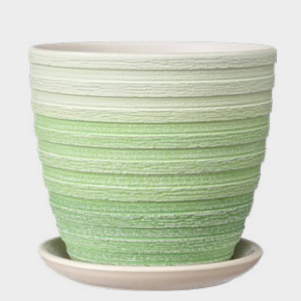 Букле №3 зеленый крокус 2,3л д18см (Композит)