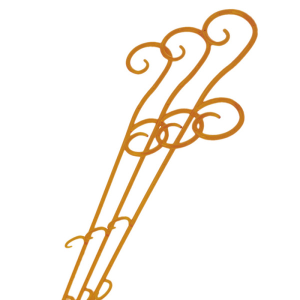 Опора для орхидей желтая 60см (Ливингрин)