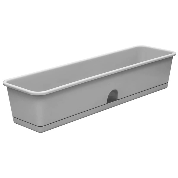 Ящик 600*150*120 серый с нижним поливом  (Интерм)(20шт)