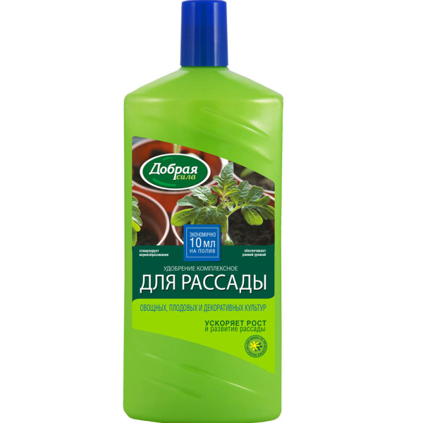 Добрая Сила 1л для рассады (БФ)(9шт)