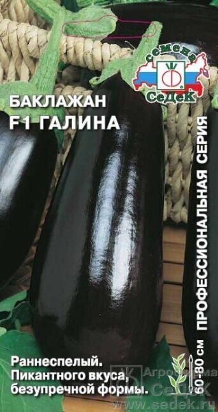 Баклажан Галина F1 0,1г (Седек)