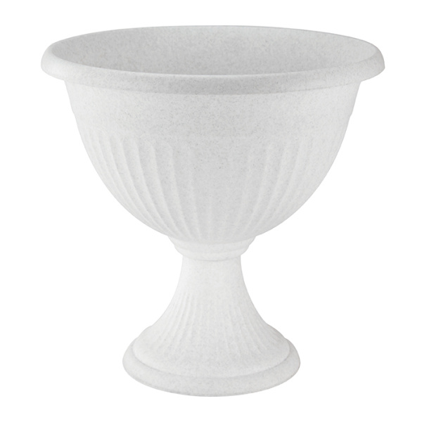 Вазон Ливия 12,5л мрамор низкий М3207 (М-Пласт)(5шт)