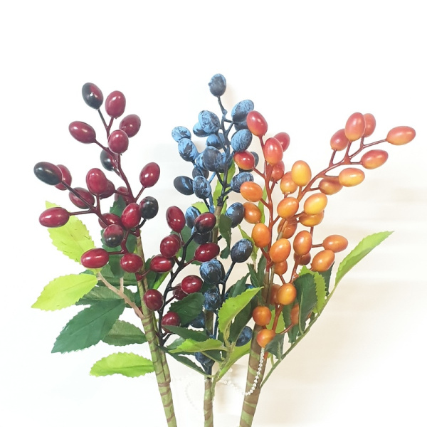 Ветка с ягодами PKSBD-3 в ассортименте (СС)