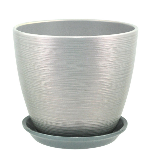 Бутон перламутр серый 3,8л 18см РС56/3 (СА)