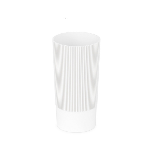 Ваза под срезку Версаль Д10см В20см белый М8933 (Альтерн)