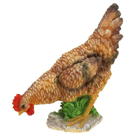 Садовая фигура Курица клюющая 12552 (32*27см) (М)